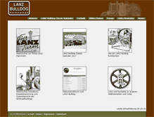 Tablet Screenshot of lanz-bulldog-homepage.de